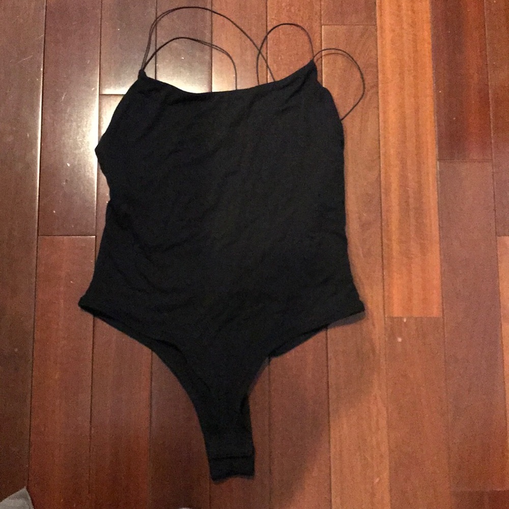 NWT Bardot Open Back Leotard